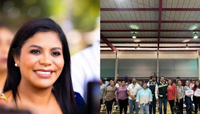 Alcaldesa Montserrat Caballero entrega apoyos económicos a 150 familias tijuanenses