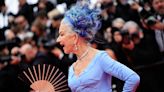 Helen Mirren Channels Her Inner Fairy Godmother — and Rocks Blue and Purple Hair! — at Cannes Film Festival