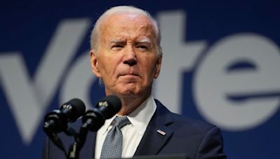 Joe Biden made a false statement about his current polling