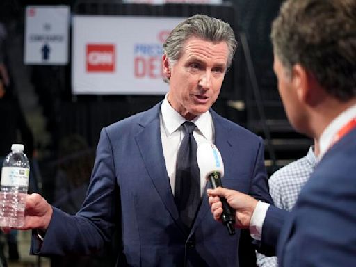 Newsom praises Biden, shoots down post-debate questions about replacing him