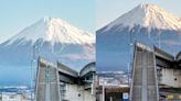 清晨5點開始吵！遊客攻陷靜岡夢之大橋 無視馬路車流只為拍富士山美景