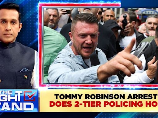 Tommy Robinson and his Supporters 'Take Over The Streets'| UK News | English News | News18 - News18