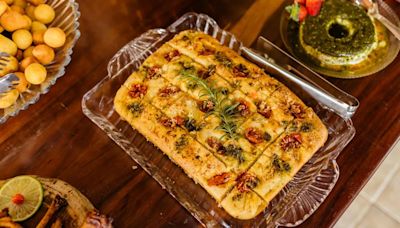 Receta de focaccia, rápida y fácil