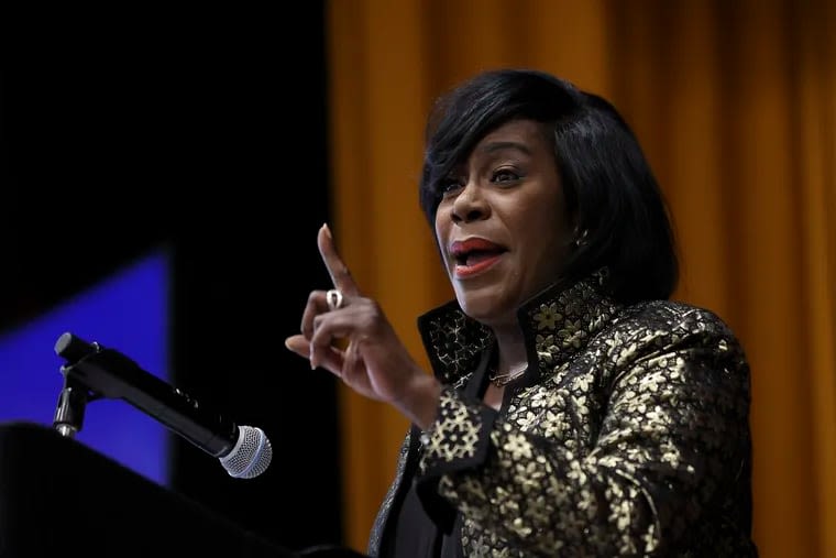 Mayor Cherelle Parker kicks off series of 8 town halls to tout her proposed budget