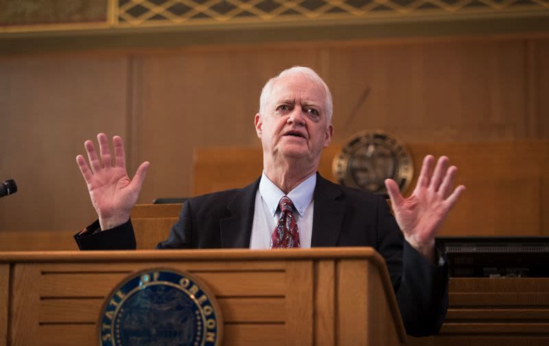 Peter Courtney, legendary and longtime leader of Oregon’s state Senate, has died