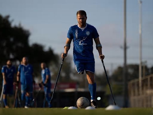 Soldiers who lost limbs in Gaza war are finding healing on Israel's amputee soccer team