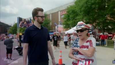 Jordan Klepper Helps MAGA ‘Cope’ With Kamala Harris’ Dominance