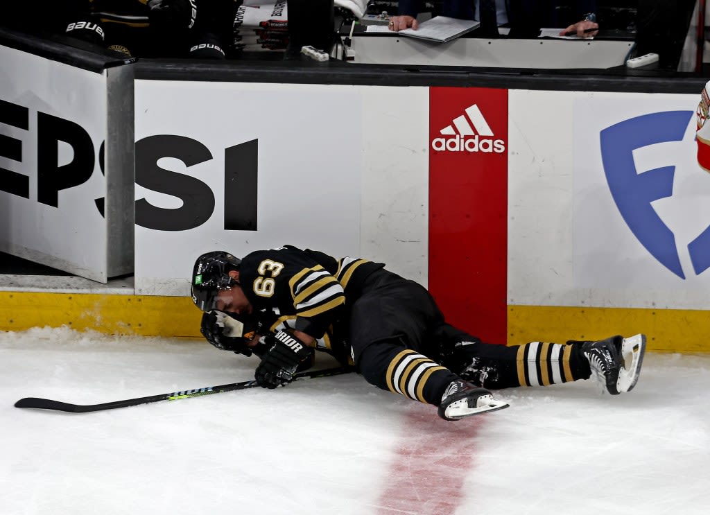 Bruins notebook: Jim Montgomery didn’t like Sam Bennett hit on Brad Marchand