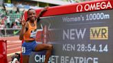 Kenya's Beatrice Chebet sets 10,000m world record in Eugene
