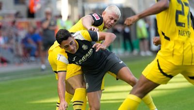 2-2: El Villarreal cede su ventaja ante el Borussia Dortmund en un amistoso de 120 minutos