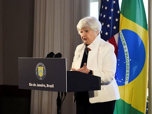 Yellen says Harris would maintain US leadership on global issues