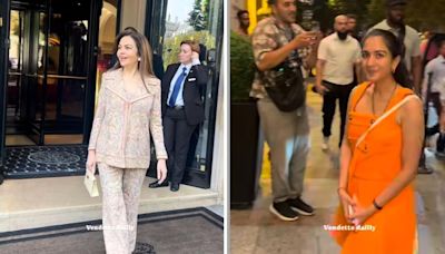 Ambanis spotted at 5-star Paris hotel where rooms begin at ₹1.8 lakh per night. Videos