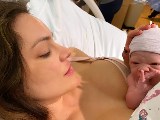 Katharine McPhee Celebrates Mother's Day with Sweet Throwback Photo of Son Rennie: 'Best Day of My Life'