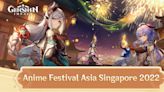 Genshin Impact heads to Singapore for Anime Festival Asia from 25 to 27 November at Suntec City