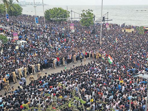 Team India parade: 300,000 fans, 5,000 police personnel, 1 T20 World Cup trophy