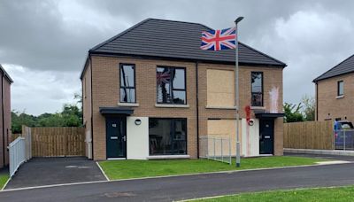 Damage to new-build homes was 'sectarian hate crime'