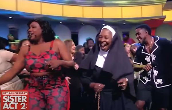 Whoopi Goldberg reunites Sister Act 2 cast for 30th anniversary performance