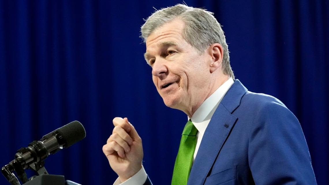 North Carolina Governor Roy Cooper vetoes first bill of 2024 legislative session