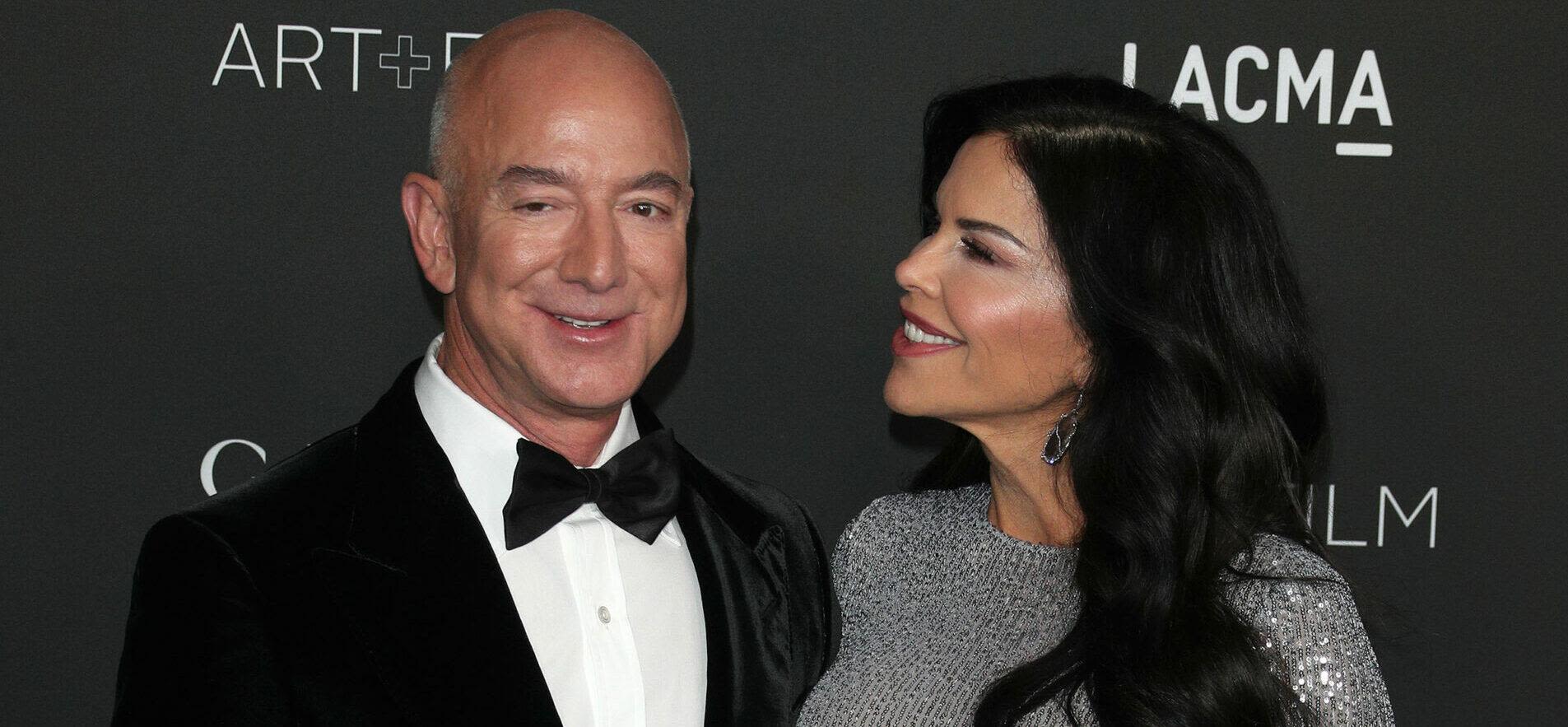 Lauren Sanchez And Jeff Bezos Look Loved Up At 'Summer Camp For Billionaires' In Idaho