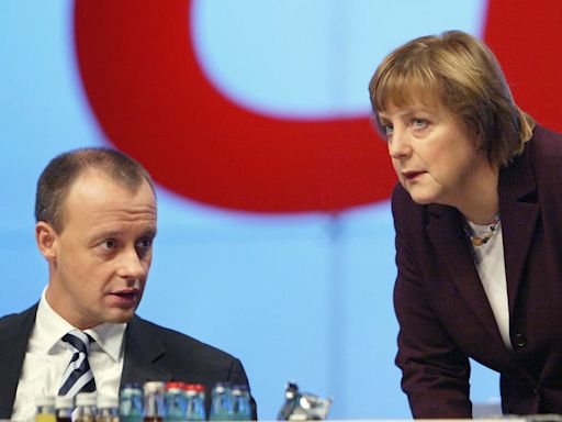 Angela Merkel thwarted Friedrich Merz’s ambition to succeed her. Now they have buried the hatchet