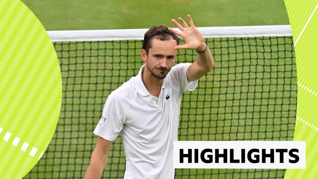 Wimbledon 2024 highlights: Medvedev eliminates world number one Sinner in a five set thriller