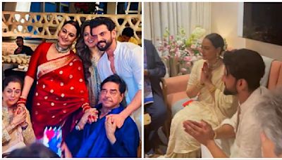 Shatrughan Sinha shares video performing pooja from Sonakshi Sinha-Zaheer Iqbal’s wedding, calls it ‘wedding of the century’. Watch