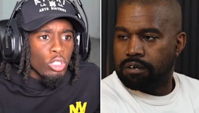 Kanye West claims Kai Cenat is an “industry plant” after YZY clothing spat - Dexerto