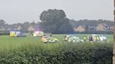 Two people taken to hospital after being hit by lightning at school football tournament in Hertford