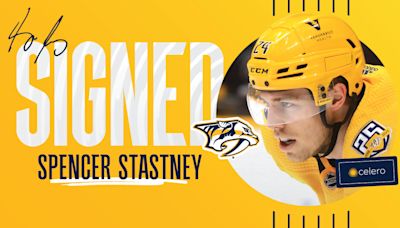 Predators Sign Spencer Stastney to Two-Year Contract | Nashville Predators