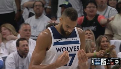Rudy Gobert's sore loser money gesture would be deserving of suspension if the NBA didn't already set a wack precedent