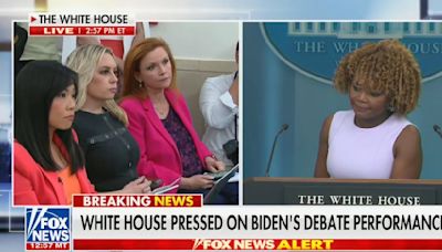 In Tense Exchange, Reporter Asks Karine Jean-Pierre If White House Is ‘Hiding Information About the President’s Health’