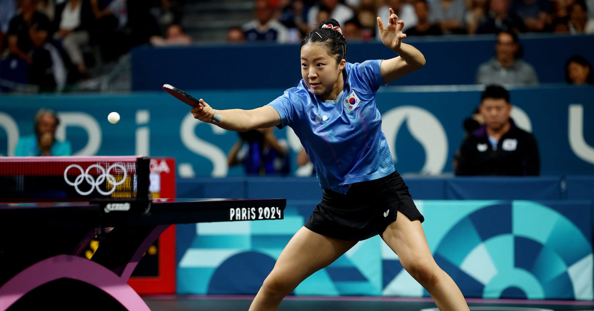 Table Tennis-S.Korea's Shin survives thriller, Brazil's Calderano makes history