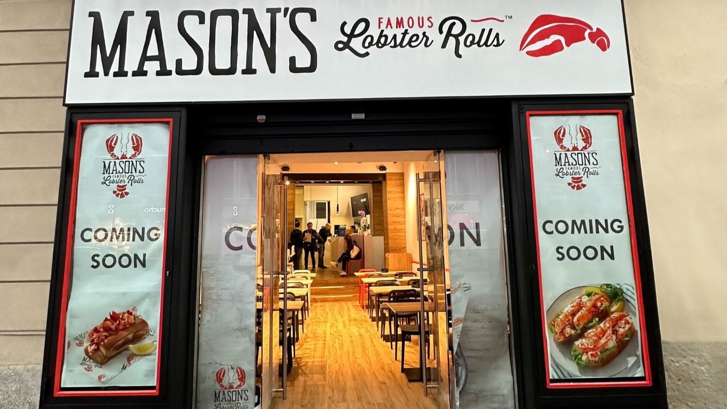 Mason’s Famous Lobster Rolls to open new location in Milan, Italy