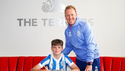 Young Ryedale footballer joins Huddersfield Town academy