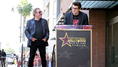 John Mayer Jokes Pal Sammy Hagar 'Is Always Having Way More Fun Than You' as Rocker Receives Walk of Fame Star