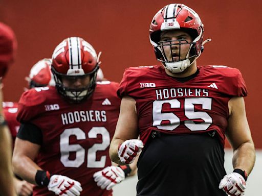 Left Tackle Carter Smith Eager To Lead Indiana Offensive Line