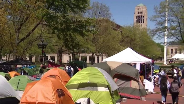 Security measures implemented for University of Michigan commencement following protest