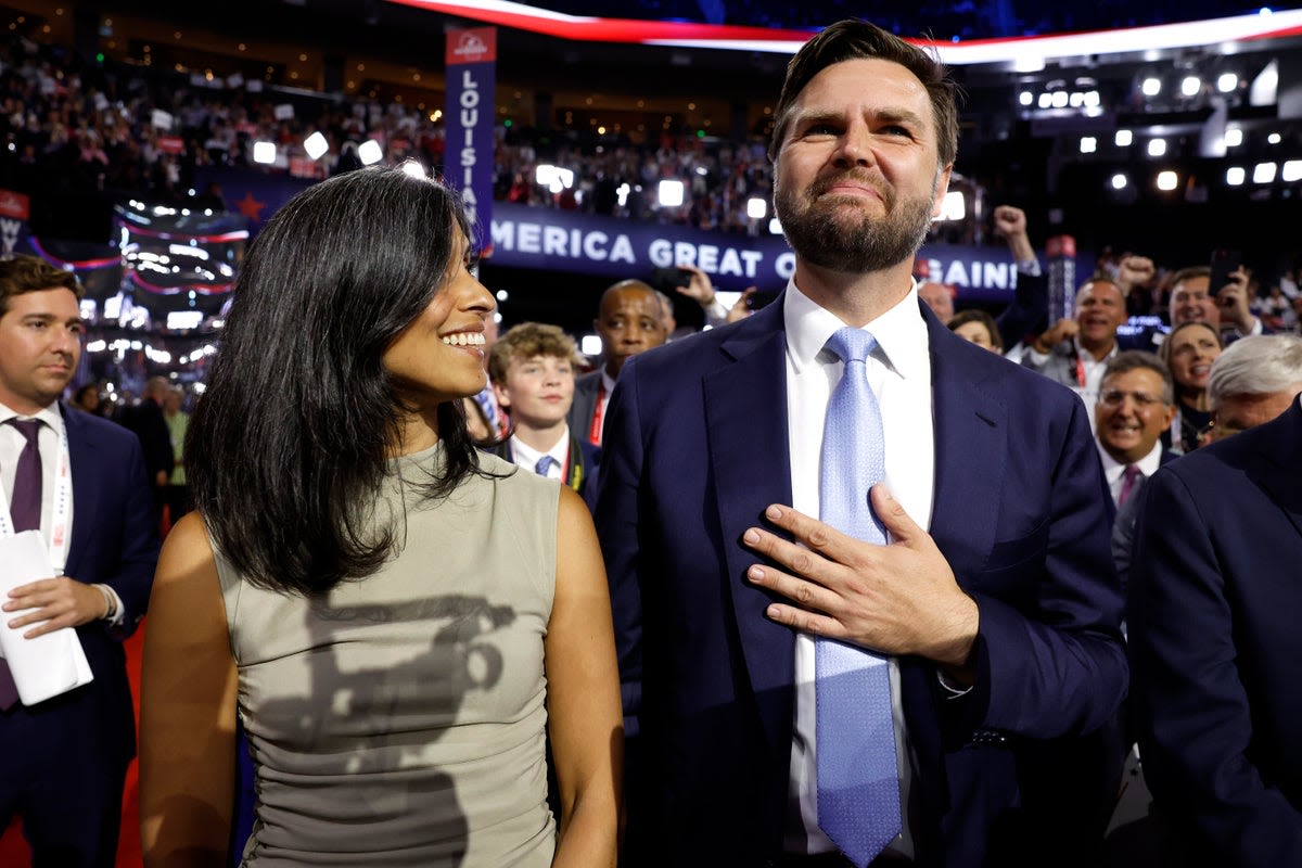 ‘It all began at a class on campus’: Usha and JD Vance’s love story from Yale Law to the Republican spotlight