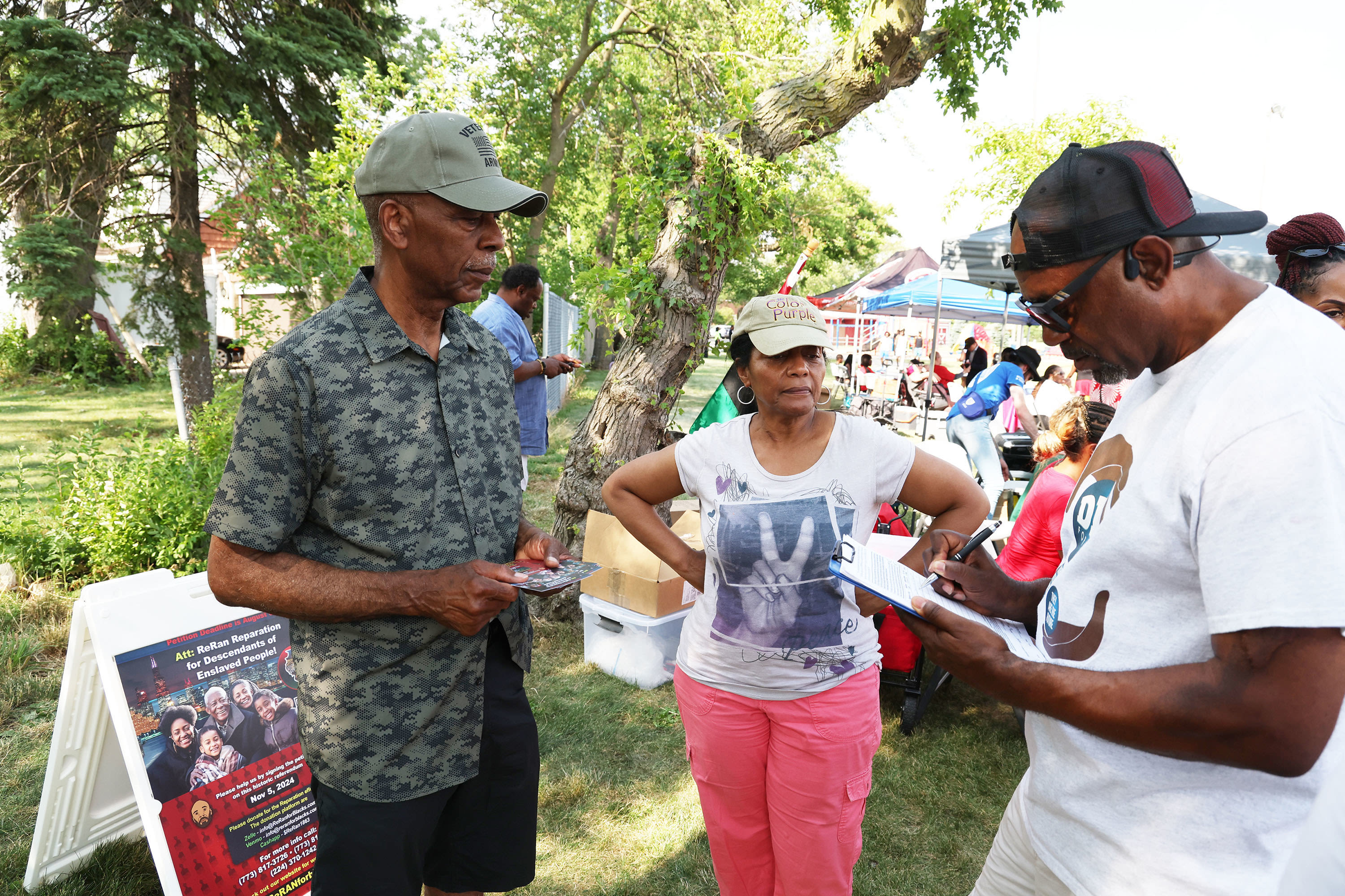 On Juneteenth, one man’s unwavering quest for reparations