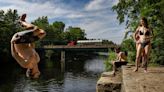 Millions are sweating it out as a heat wave nears its peak from Midwest to Maine