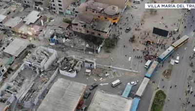 Explosión en grifo de VMT: Un muerto, 22 heridos y un fuerte olor a gas a kilómetros a la redonda