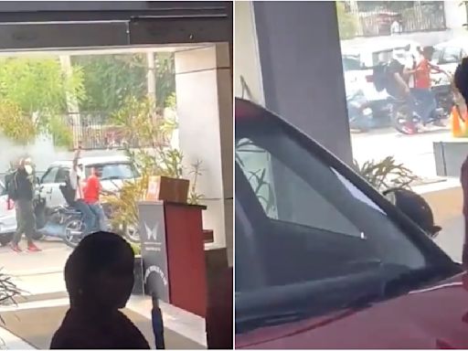 Haryana: Gangsters Open Fire At Mahindra Showroom In Hisar, Demand ₹5 Crore Ransom; VIDEO Surfaces