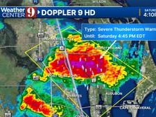 Severe storms brewing over Brevard County