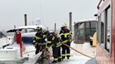 Fire breaks out at Columbia Island Marina in Arlington