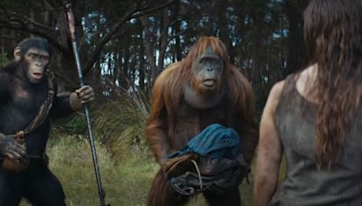 You can watch 8 minutes of Kingdom of the Planet of the Apes for free right now