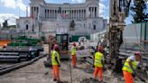 Work on new Rome subway line under the Colosseum and Forum enters crucial phase