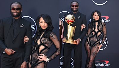 WNBA Star Kysre Gondrezick Goes Sheer in Lingerie-inspired Dress With Jaylen Brown at ESPY Awards 2024