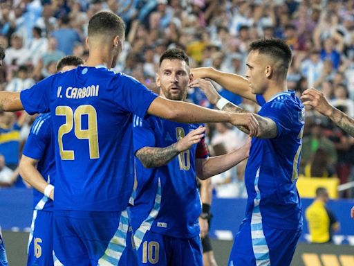 Dónde ver por TV el Argentina - Canadá de la Copa América 2024: horario del partido inaugural