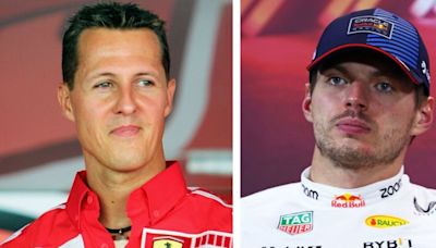 Michael Schumacher account makes first post in months, Verstappen threat issued