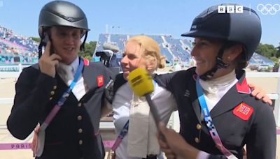 Team GB gold medallist shouts ‘I need to go’ after being caught on the phone
